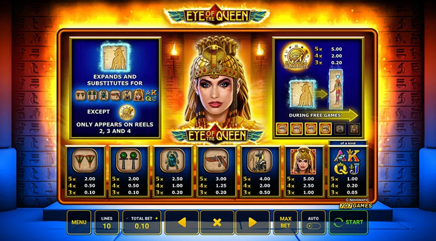 Eye of The Queen Slot Review
